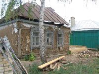 Вид дома в начале ремонта Вид дома в начале ремонта