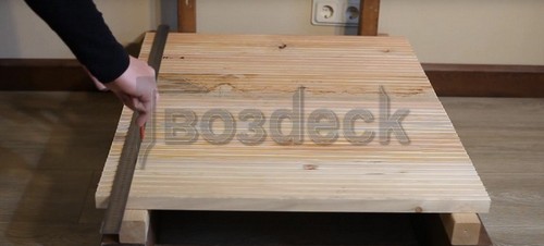 Монтаж доски на примере крепежа Гвозdeck Duet 90 Монтаж доски на примере крепежа Гвозdeck Duet 90